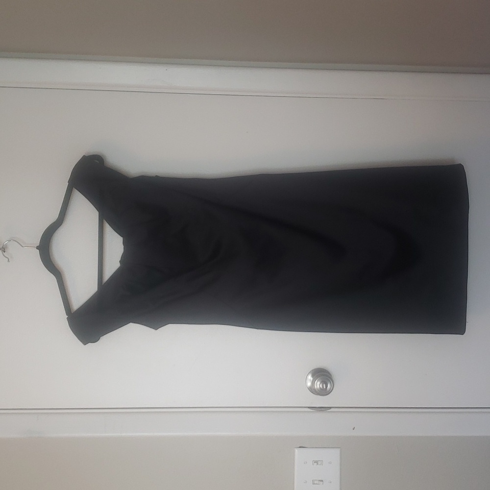 Eliza J Black Bow back Cocktail Dress